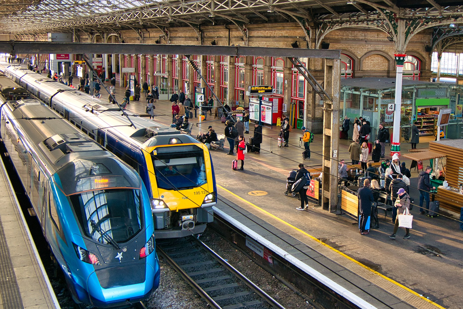Preston railway station