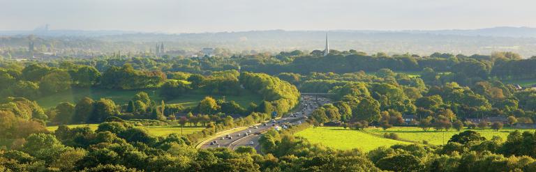 M61 Motorway, towards Chorley